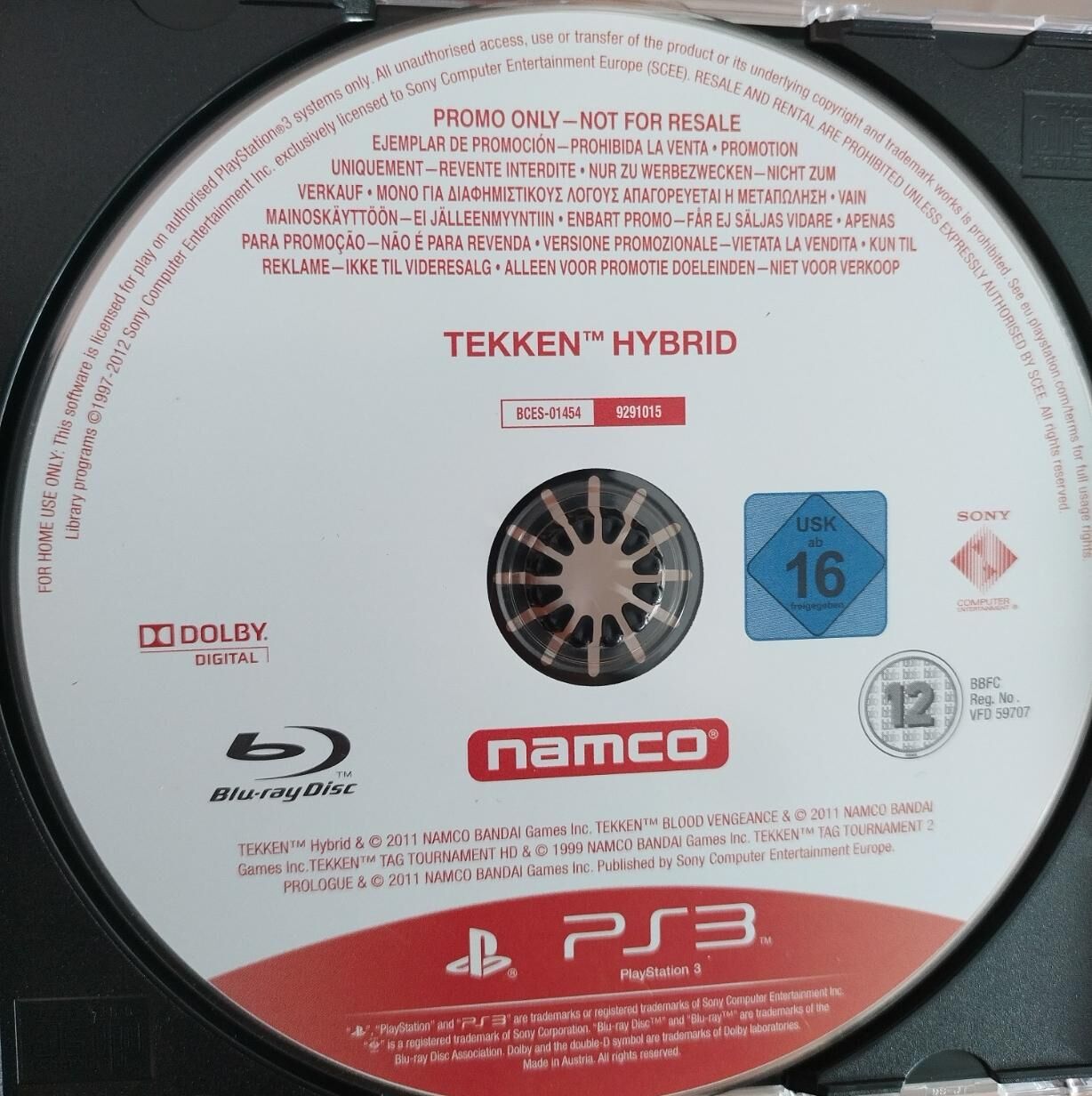 Tekken Hybrid [Not For Resale] - OVP - PS3 - EN