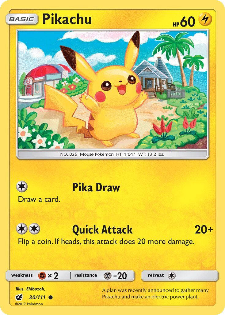 Pikachu - 30/111 - EN Pikachu - 30/111 - EN