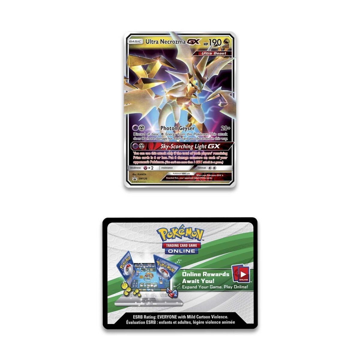 Pokémon Dragon Majesty Ultra Necrozma GX Figure Collection 2018 - EN