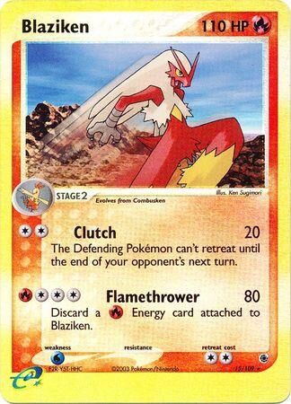 Blaziken - 15/109 - Reverse Holo - EN