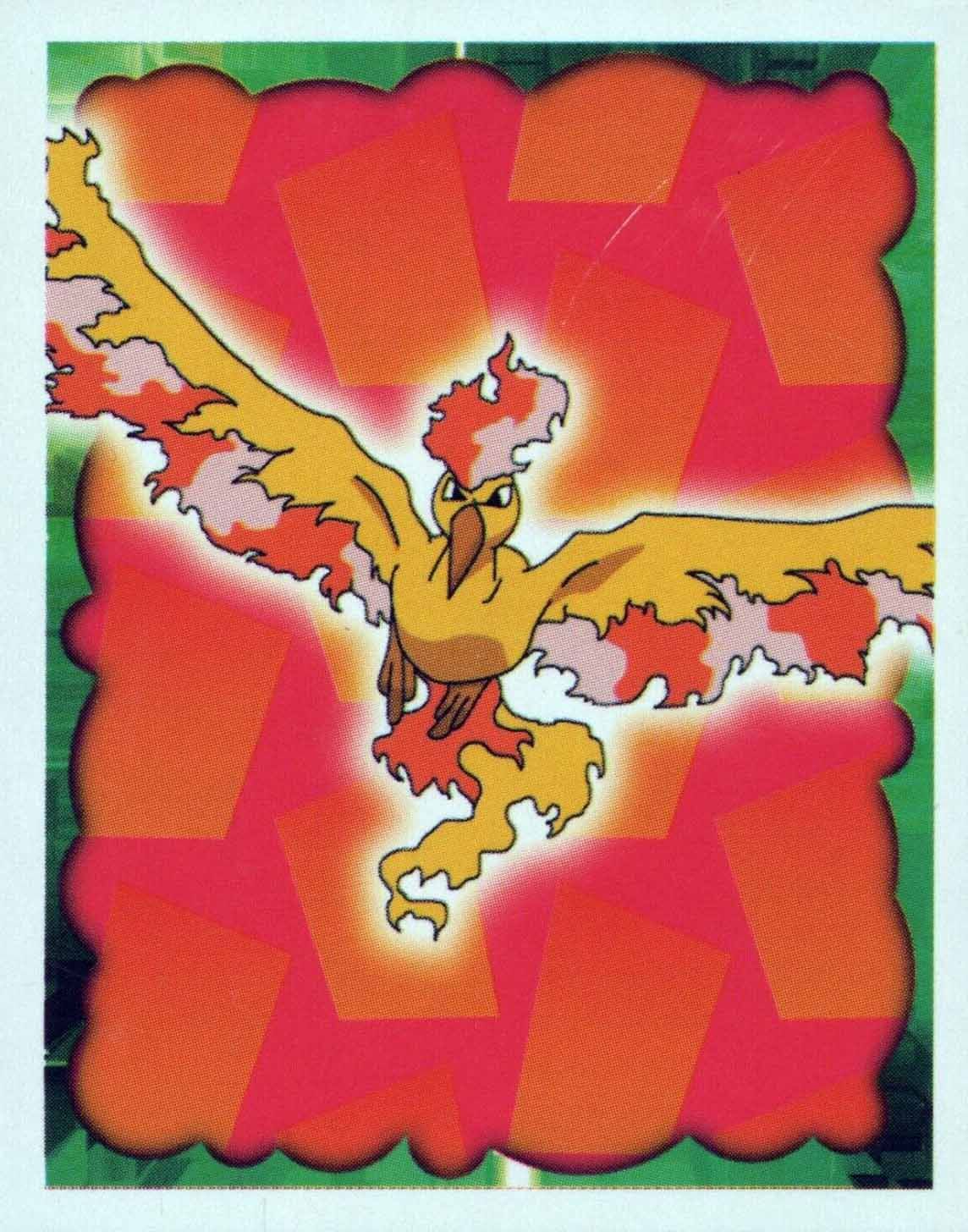 Moltres - 146 - Merlin Sticker Series 1