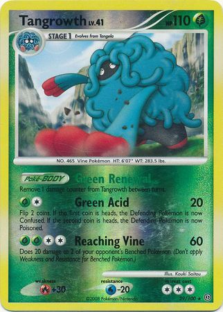 Tangrowth - 29/100 - Reverse Holo - EN