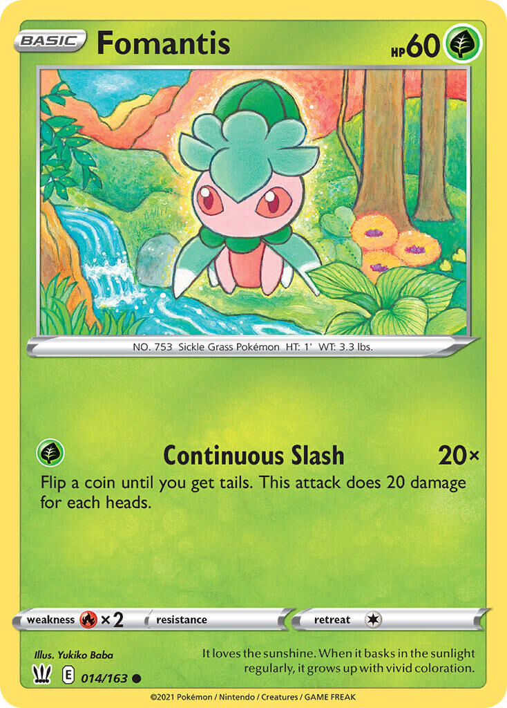 Fomantis - 014/163 - EN Fomantis - 014/163 - EN