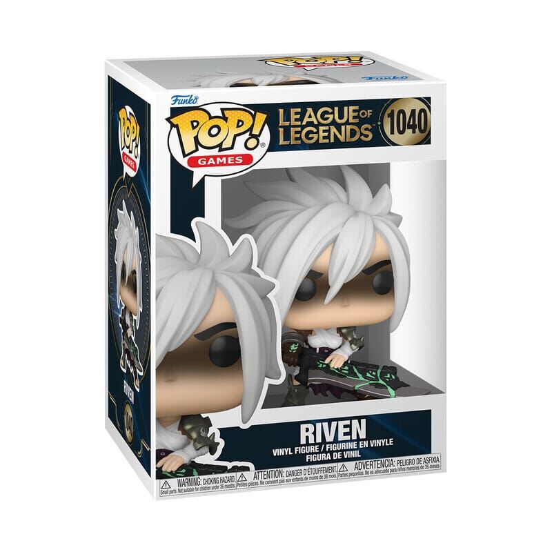 League of Legends POP! Games Vinyl Figur Riven w/Broken Blade (1040) - 9 cm League of Legends POP! Games Vinyl Figur Riven w/Broken Blade (1040) - 9 cm