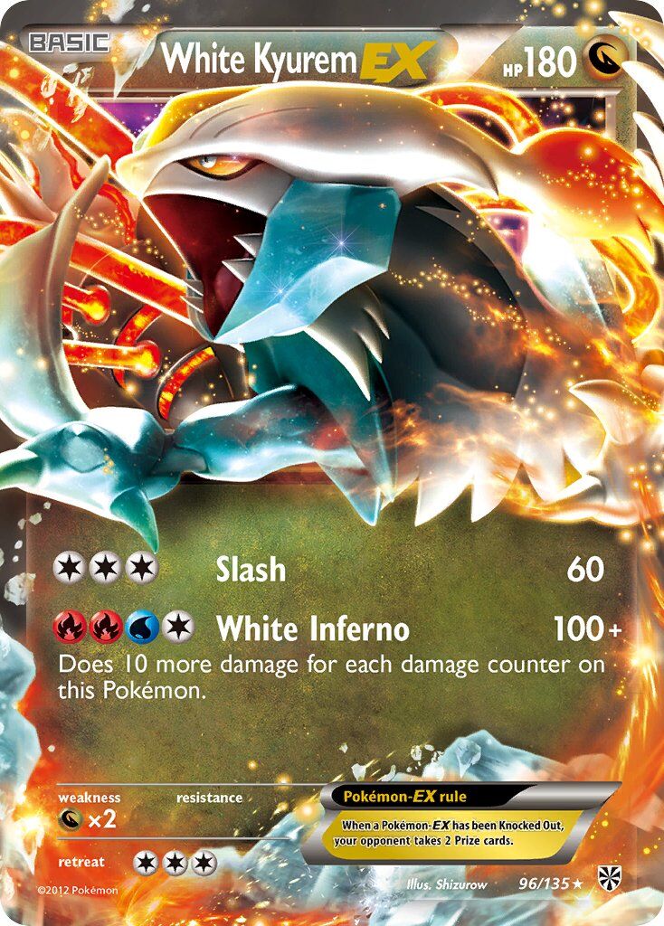 White Kyurem-EX - 96/135 - EN White Kyurem-EX - 96/135 - EN