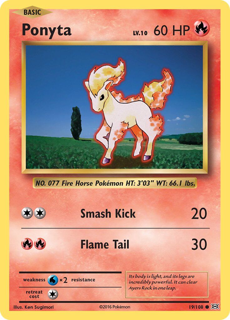 Ponyta - 19/108 - EN