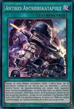 Antikes Antriebskatapult - Yu-Gi-Oh!