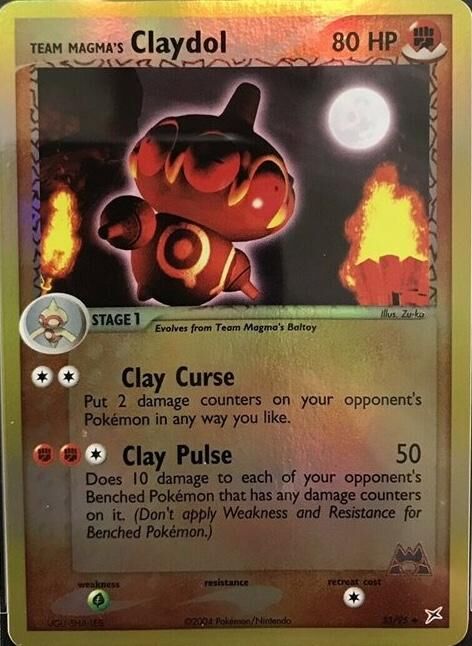 Team Magma’s Claydol - 33/97 - Reverse Holo - EN Team Magma’s Claydol - 33/97 - Reverse Holo - EN