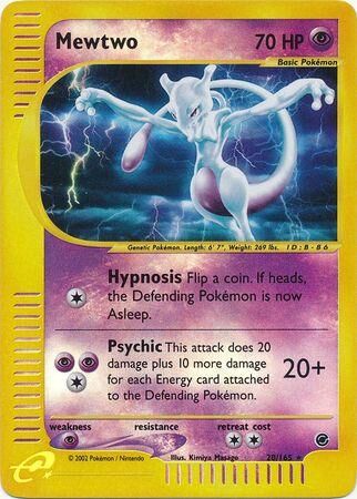 Mewtwo - 20/165 - Reverse Holo - EN Mewtwo - 20/165 - Reverse Holo - EN