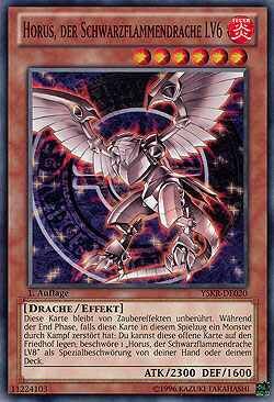 Horus, der Schwarzflammendrache LV6 - Yu-Gi-Oh!