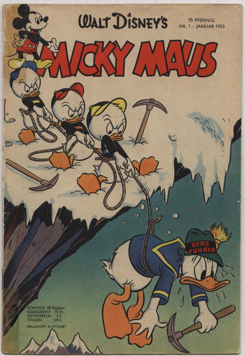 micky_maus_1953_1 Micky Maus 1953 #1