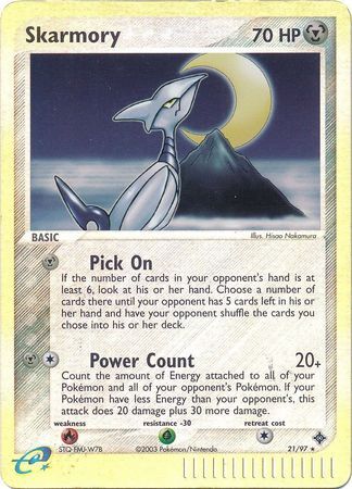 Skarmory - 21/97 - Reverse Holo - EN Skarmory - 21/97 - Reverse Holo - EN