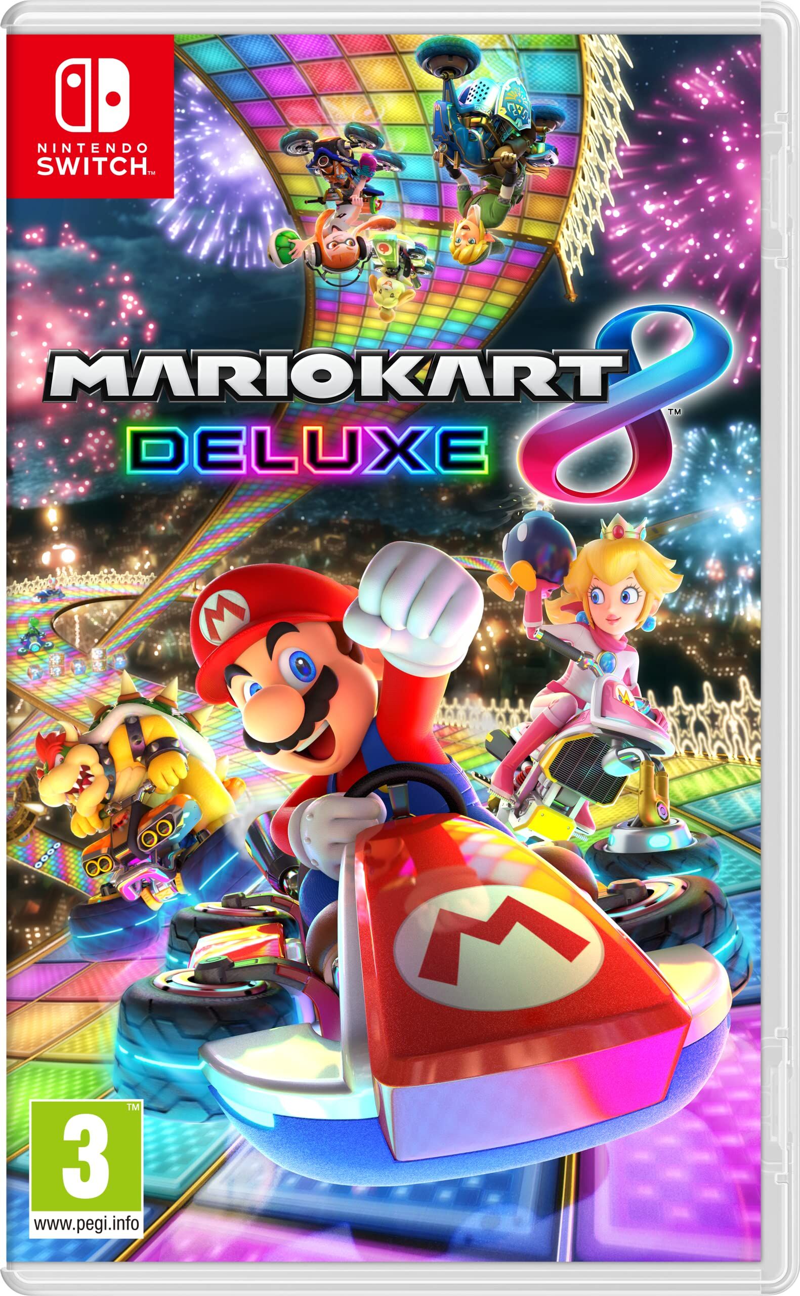 Mario Kart 8 Deluxe - NEW Sealed - Nintendo Switch - UK Mario Kart 8 Deluxe - NEW Sealed - Nintendo Switch - UK