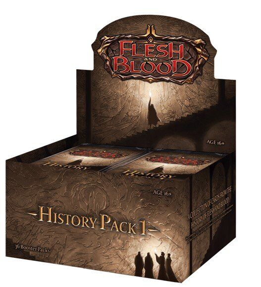 Flesh and Blood History Pack 1 Edition Booster Display - EN Flesh and Blood History Pack 1 Edition Booster Display - EN