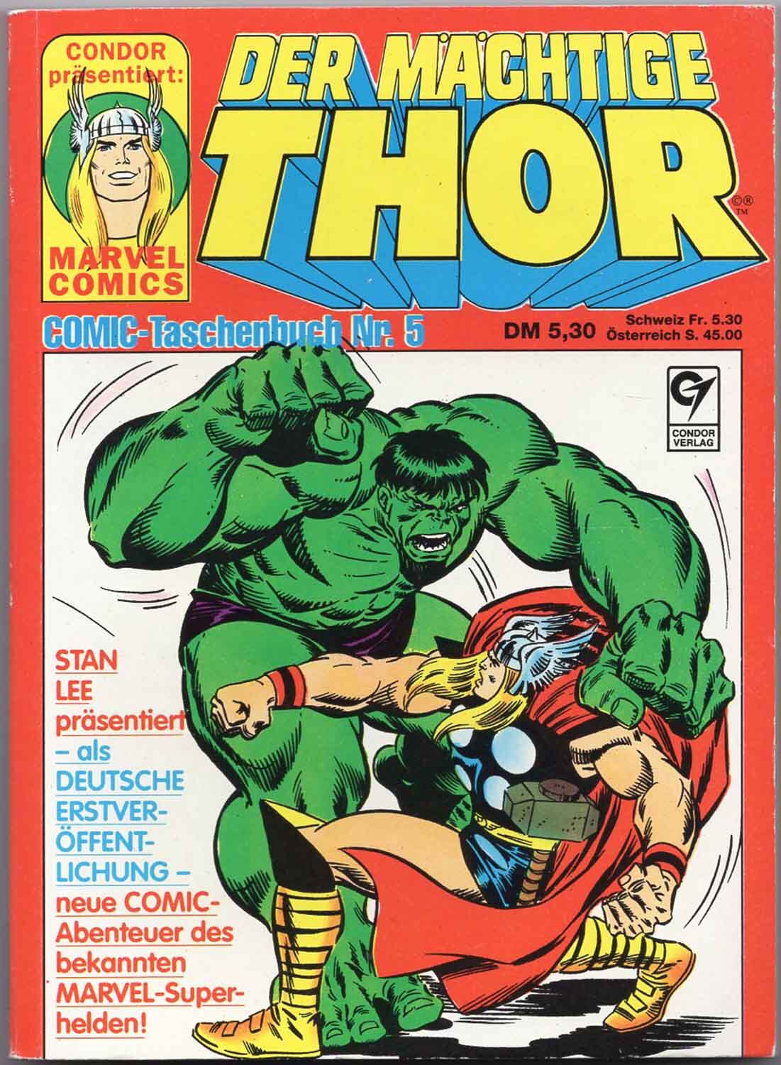 Thor Taschenbuch #5 - Zustand 1 Sehr Gut