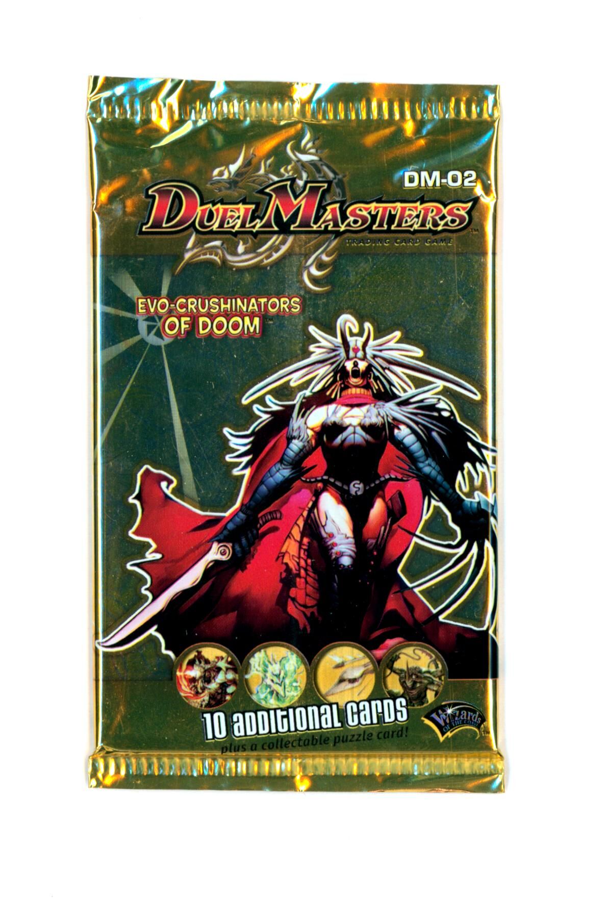Evo-Crushinators of Doom Duel Masters TCG Booster Pack DM02 - EN Evo-Crushinators of Doom Duel Masters TCG Booster Pack DM02 - EN