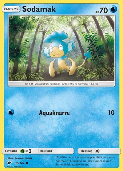 Sodamak 036/147 - Pokémon TCG