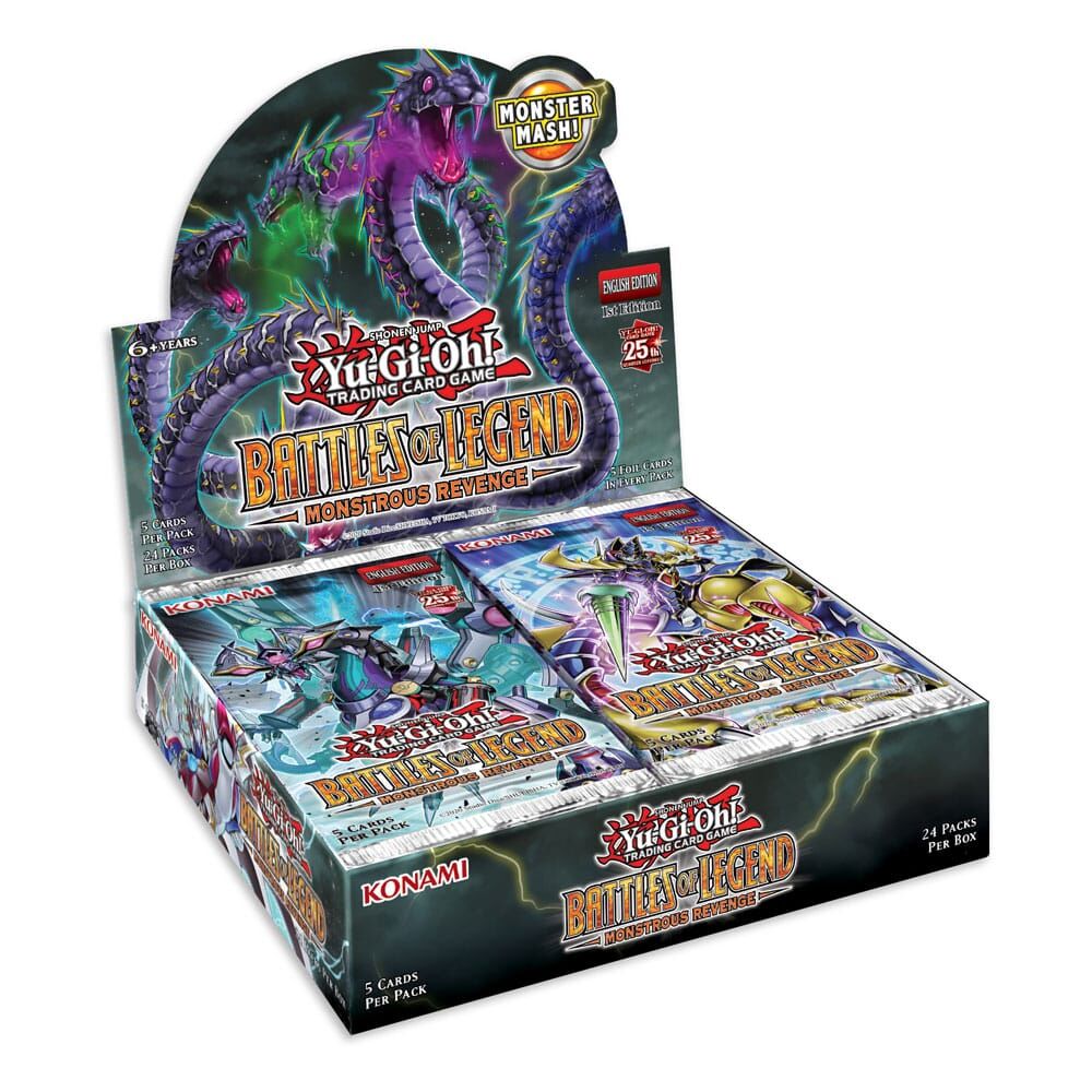 Battles of Legend: Monstrous Revenge Booster Display - 1. Auflage - Yu-Gi-Oh! - EN Battles of Legend: Monstrous Revenge Booster Display - 1. Auflage - Yu-Gi-Oh! - EN