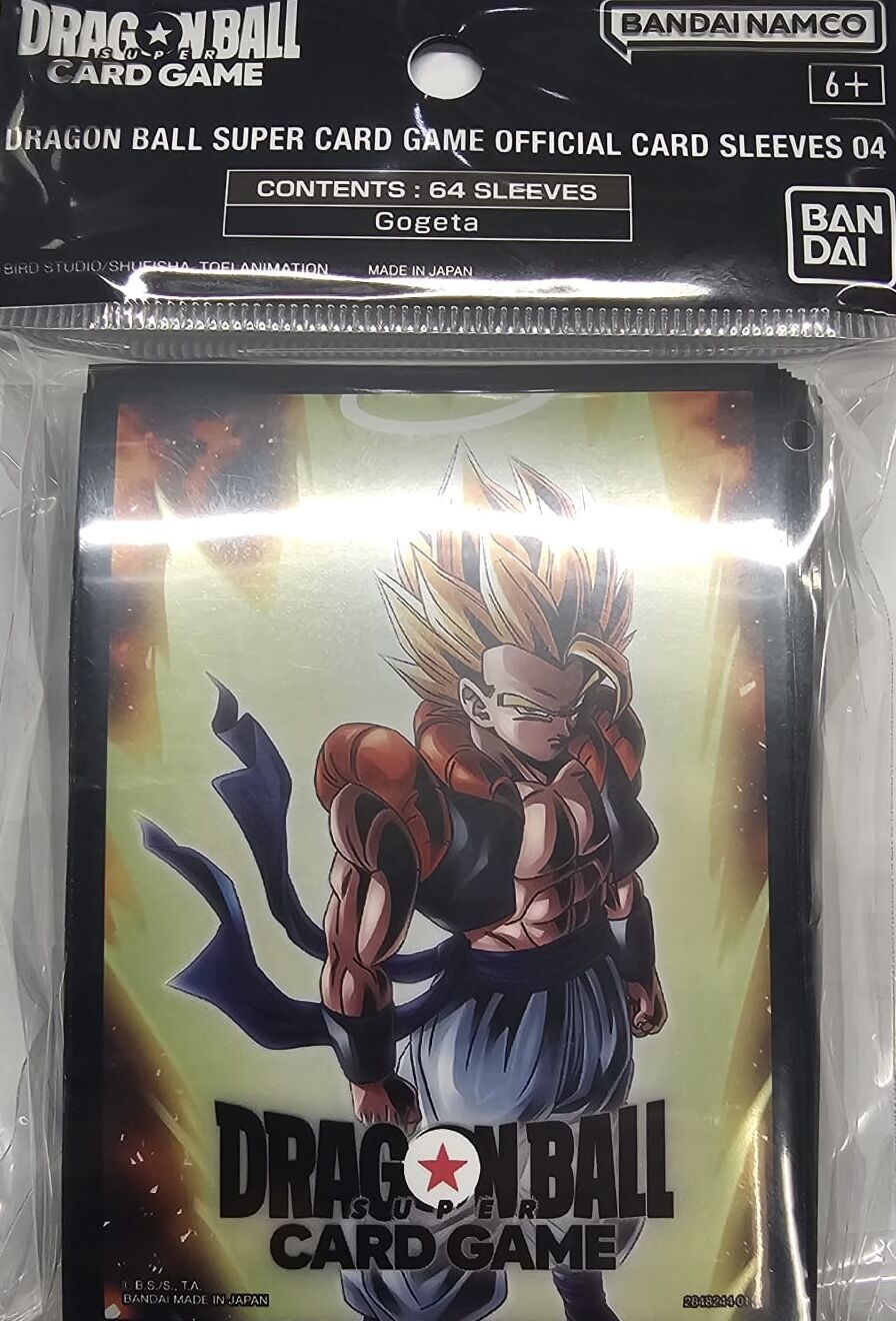 Fusion World Offical Card Sleeves Set 04 - Gogeta - Dragonball Super Card Game Fusion World Offical Card Sleeves Set 04 - Gogeta - Dragonball Super Card Game