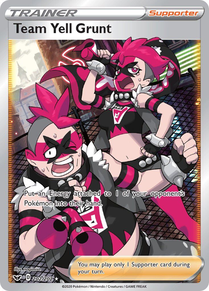 Team Yell Grunt - 202/202 - EN Team Yell Grunt - 202/202 - EN