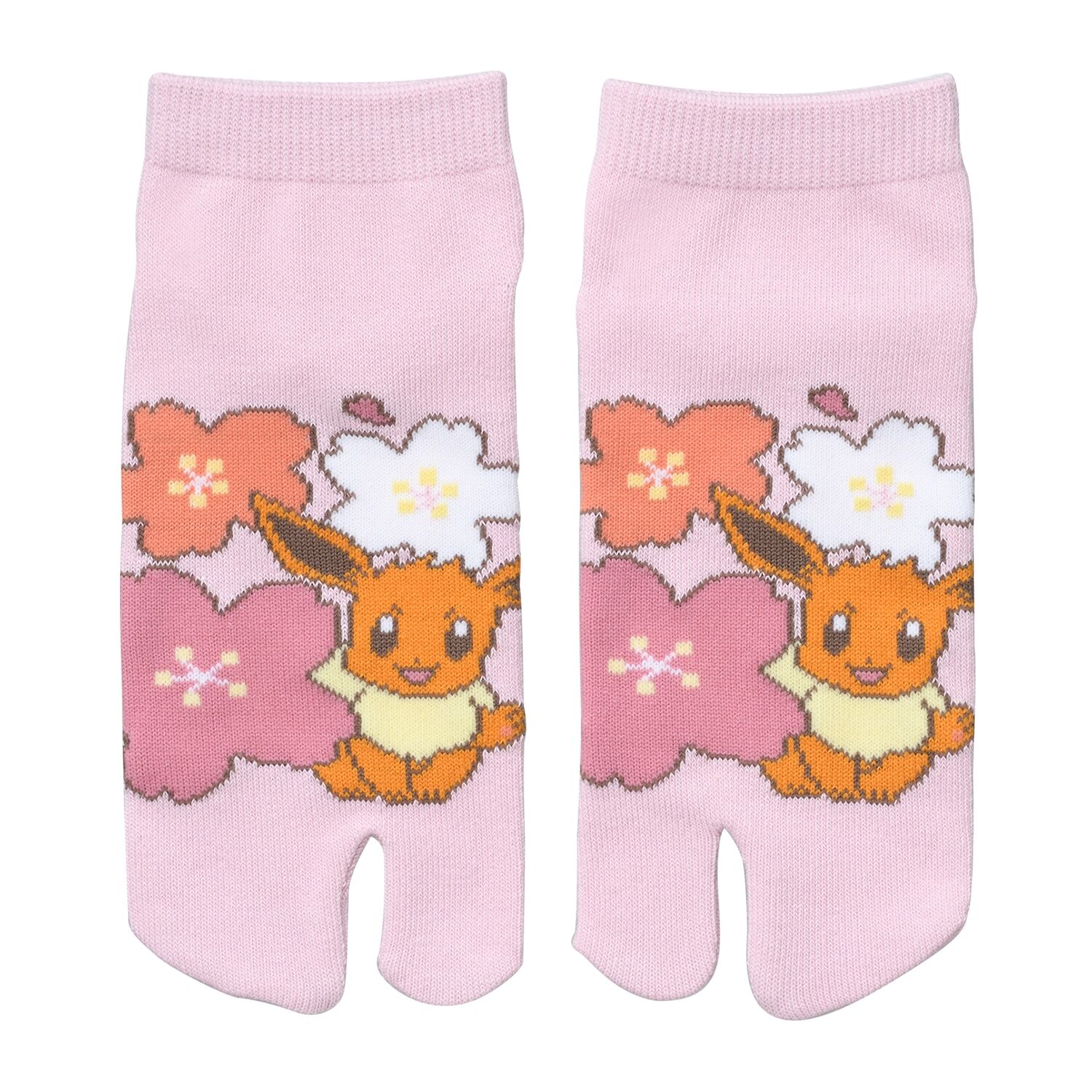 Eevee & Sakura Pokémon-Socken (23-25cm)