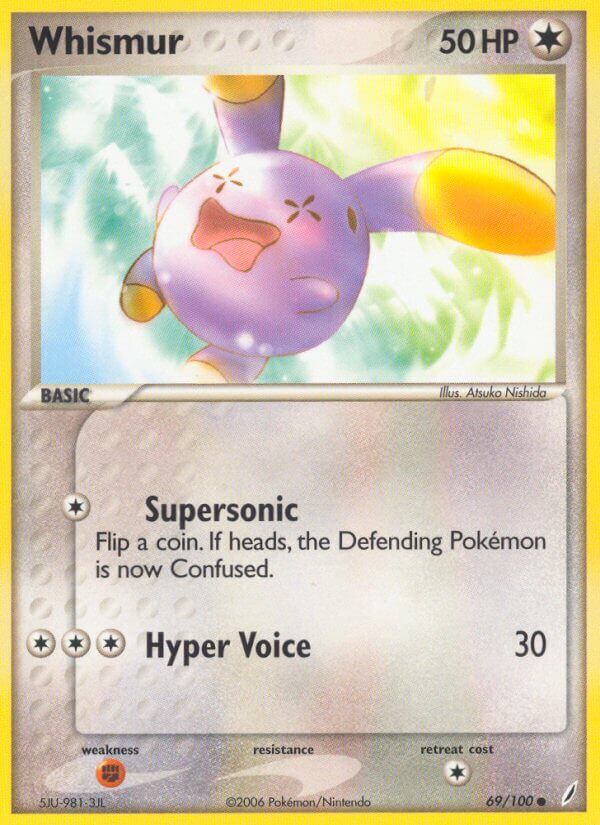 Whismur - 69/100 - EN Whismur - 69/100 - EN