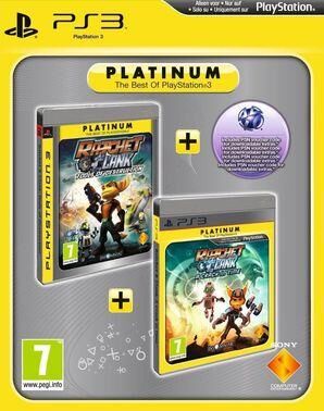 Ratchet & Clank: Tools of Destruction & Crack in Time [Platinum Double Pack] - OVP - PS3 - EN
