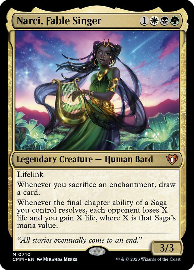 Narci, Fable Singer - CMM 710 - Foil - EN - NM