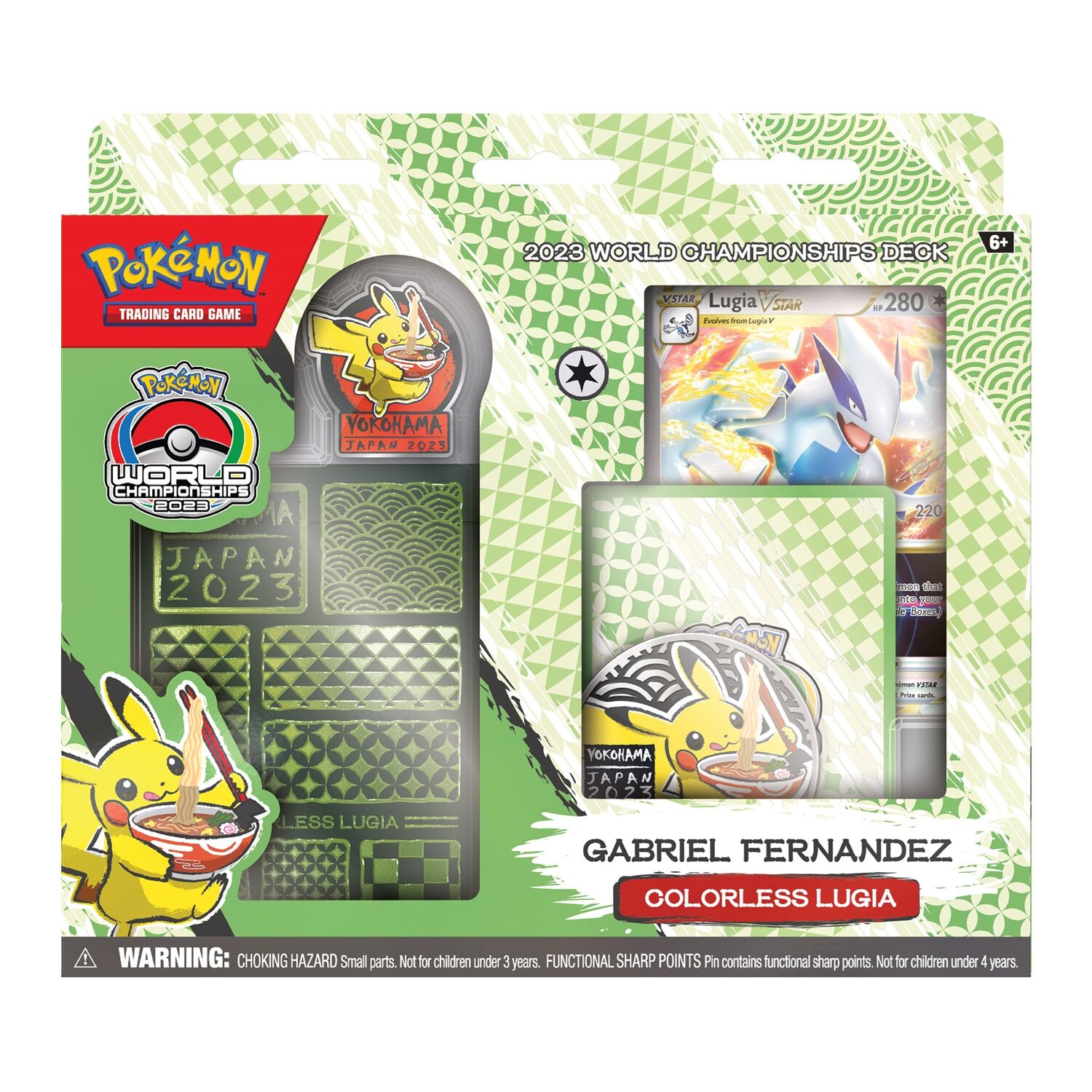 Pokémon 2023 World Championship Deck Gabriel Fernandez Colorless Lugia - EN