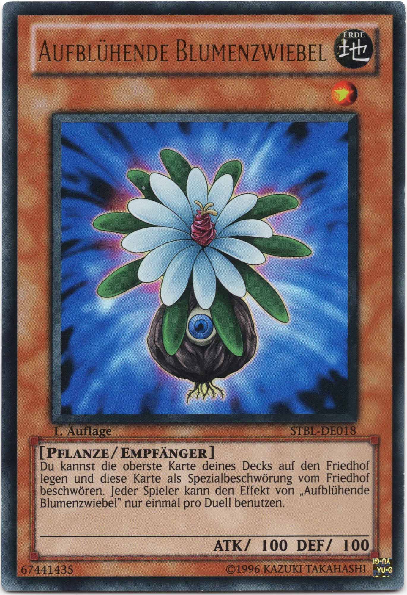 aufbl-hende-blumenzwiebel-stbl-de018-ultra-rare-1-auflage-near-mint Aufblühende Blumenzwiebel - STBL-DE018 - Ultra Rare - 1. Auflage (Near Mint)