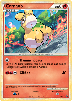 Camaub - 35/95 - Reverse Holo - Pokémon TCG - Near Mint