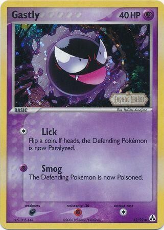 Gastly - 52/92 - Reverse Holo - EN Gastly - 52/92 - Reverse Holo - EN