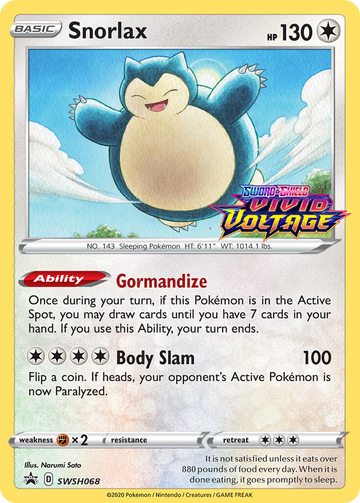 Snorlax - SWSH068/306 - EN