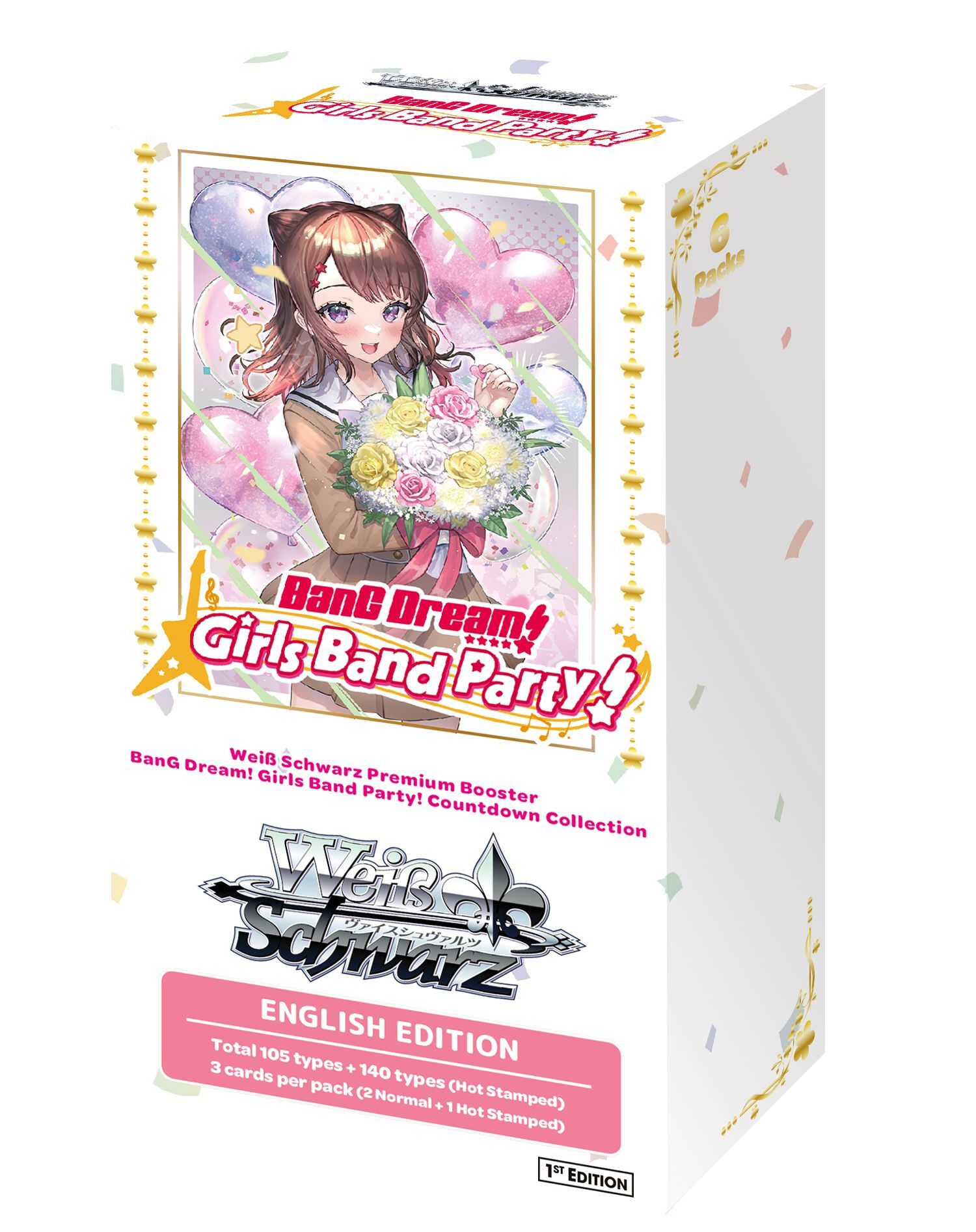 BanG Dream! Girls Band Party! Countdown Collection Premium Booster Display - Weiss Schwarz TCG - EN