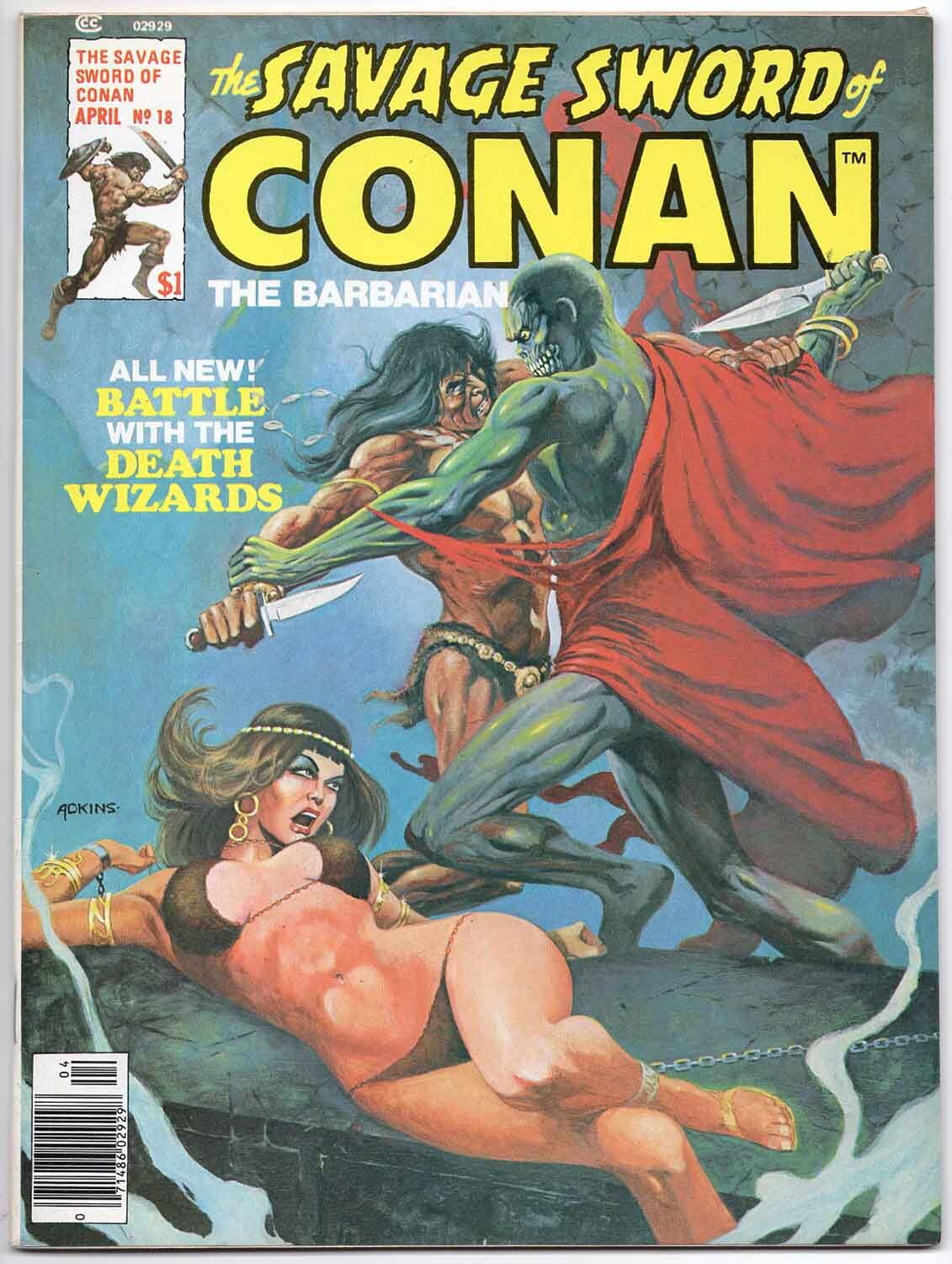 Savage Sword of Conan the Barbarian #18