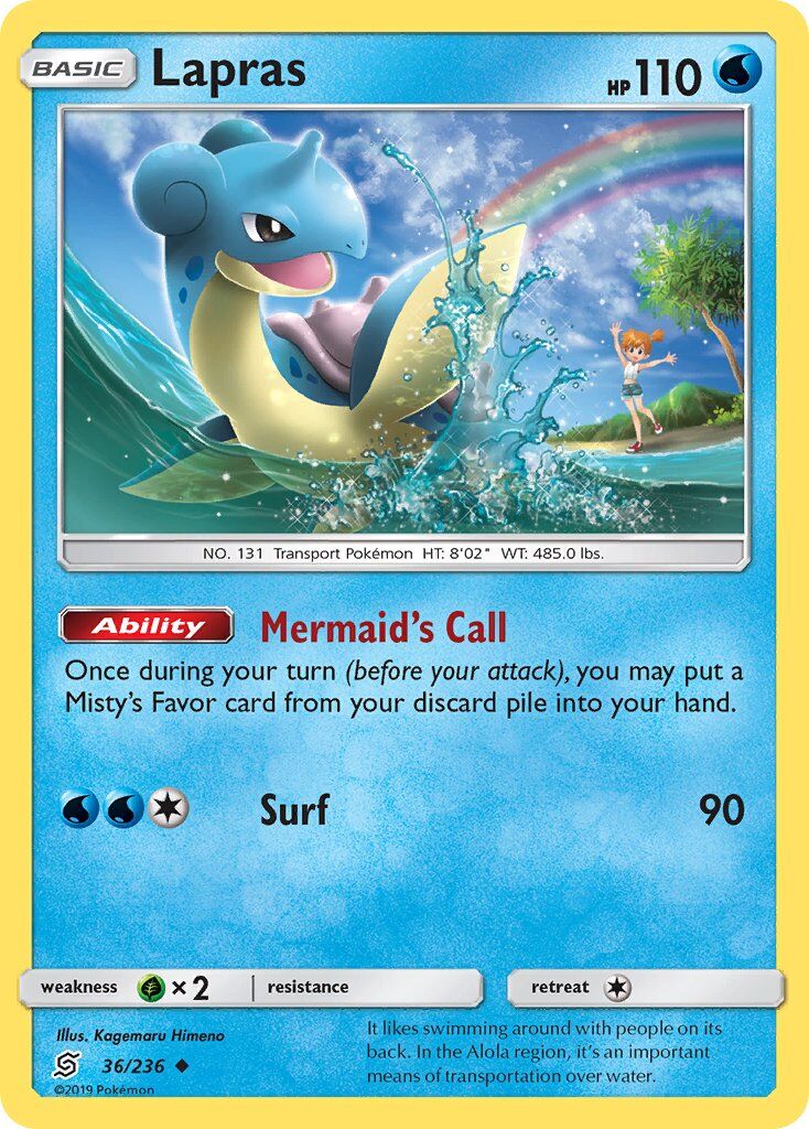Lapras - 36/236 - EN