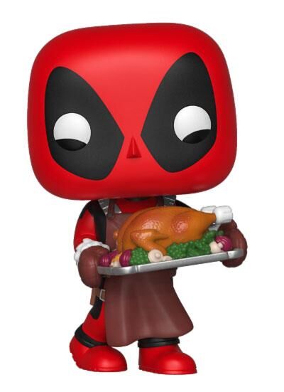 Marvel Holiday POP! Marvel Vinyl Figur Deadpool 9 cm