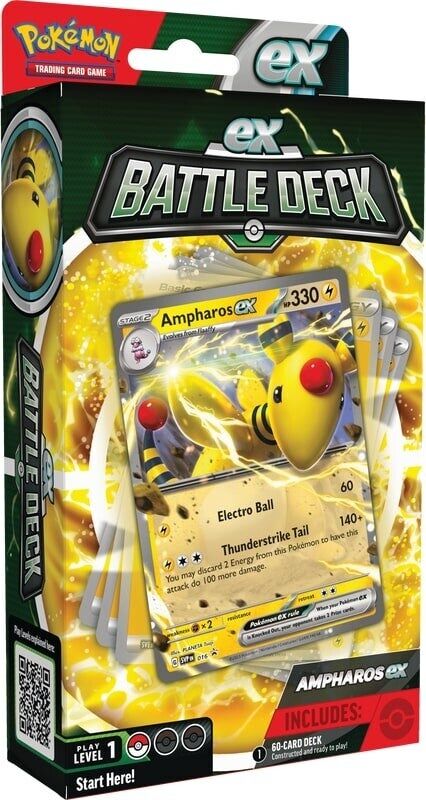 pokemon-tcg-ampharos-ex-battle-deck-en Pokémon TCG: Ampharos ex Battle Deck - EN