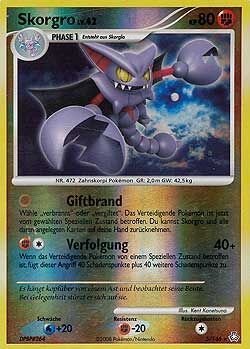 Skorgro - 5/146 - Reverse Holo - Pokémon TCG - Near Mint - DE