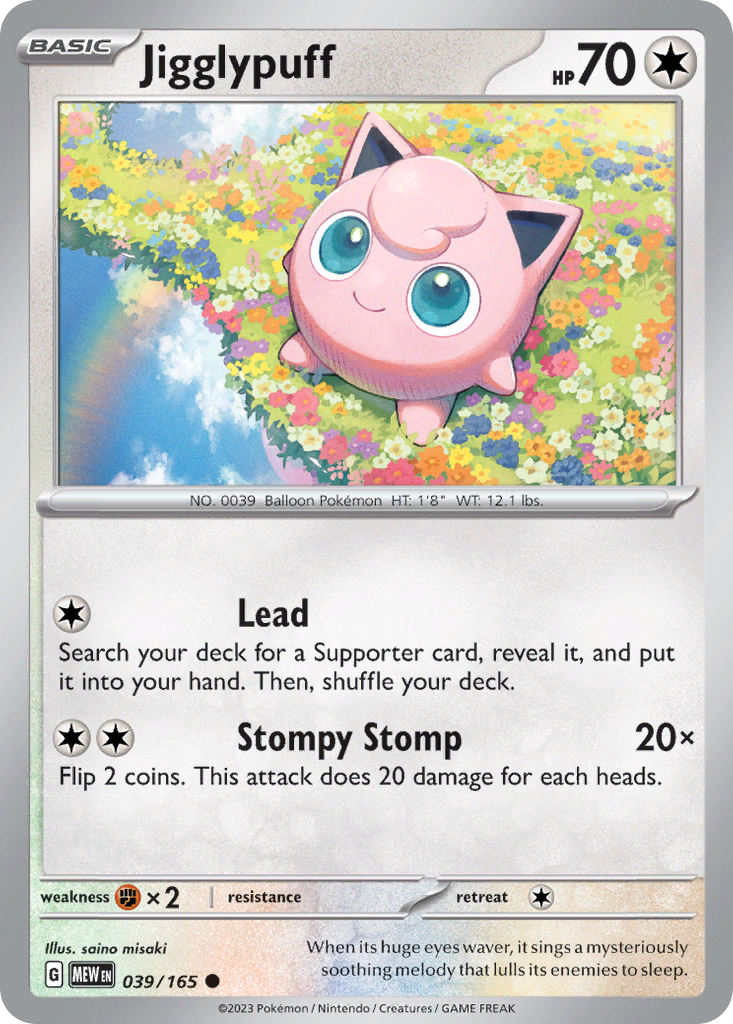 Jigglypuff - 039/207 - EN Jigglypuff - 039/207 - EN