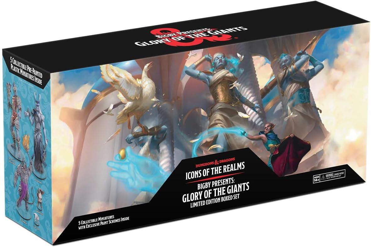 Icons of The Realms: Bigby Presents: Glory of the Giants - Limited Edition Boxed Set (Set 27) - Dungeons & Dragons - EN
