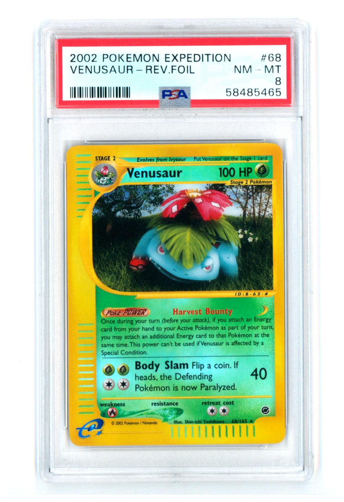 venusaur-68-165-expedition-reverse-holo-psa-8-nm-mt-pokemon-58485465 Venusaur 68/165 - Expedition - Reverse Holo - PSA 8 NM-MT - Pokémon
