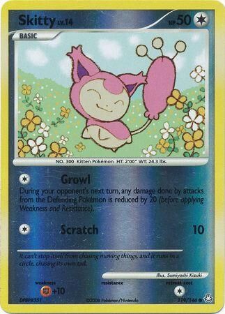 Skitty - 119/146 - Reverse Holo - EN Skitty - 119/146 - Reverse Holo - EN