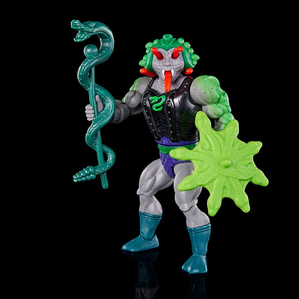 Masters of the Universe Origins Deluxe Actionfigur Snake Face 14 cm