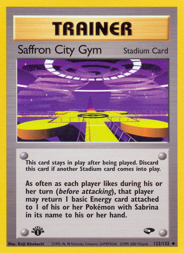 Saffron City Gym - 122/132 - EN