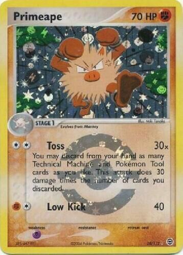 Primeape - 28/112 - Reverse Holo - EN Primeape - 28/112 - Reverse Holo - EN