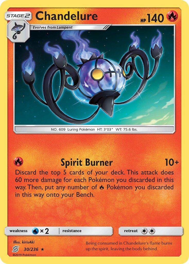 Chandelure - 30/236 - EN Chandelure - 30/236 - EN