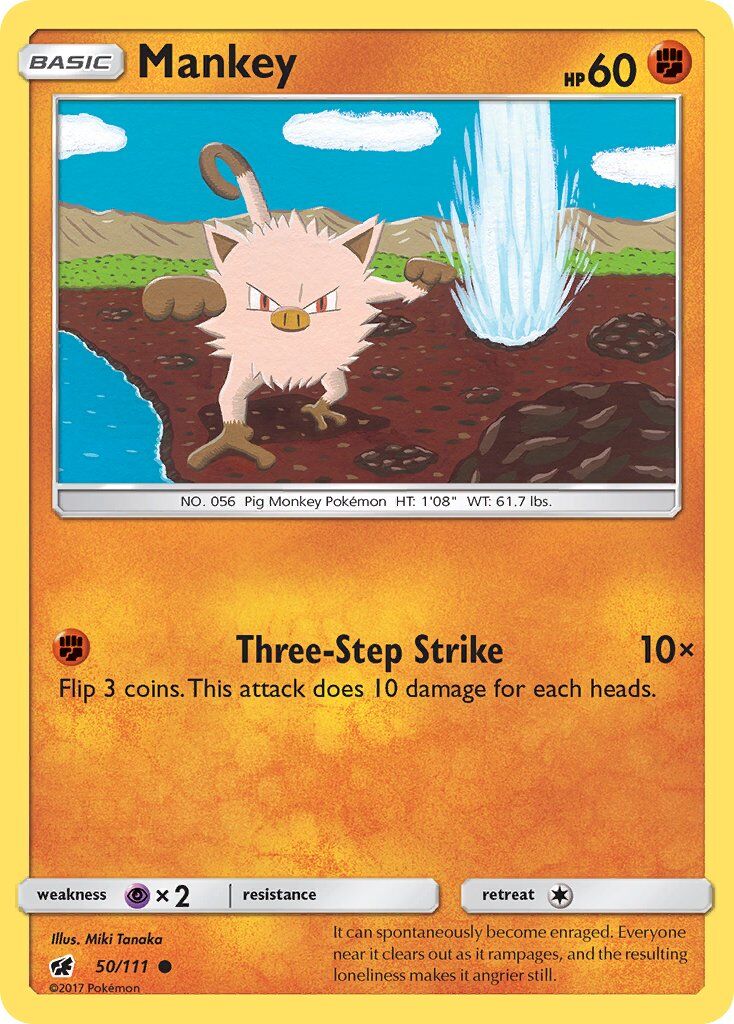 Mankey - 50/111 - EN Mankey - 50/111 - EN
