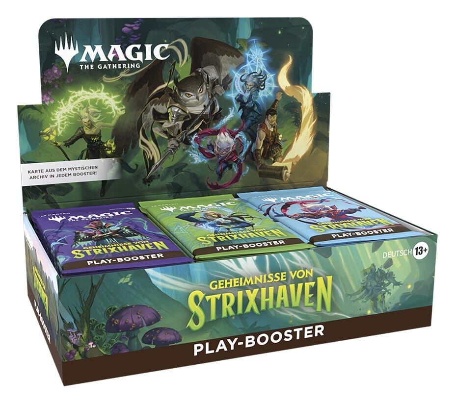 Magic the Gathering Geheimnisse von Strixhaven Play-Booster Display (30) - DE