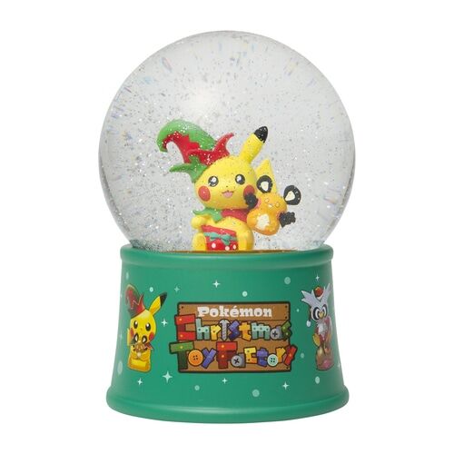 Pokémon Center Original Christmas Toy Factory Snow Globe